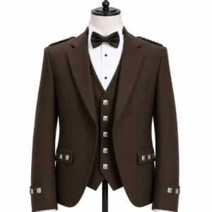 Brown Argyle Jacket