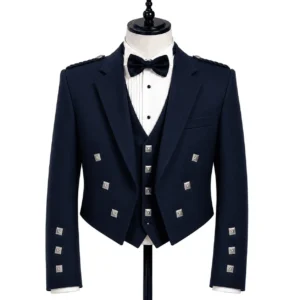 Navy Blue Prince Charlie Jacket