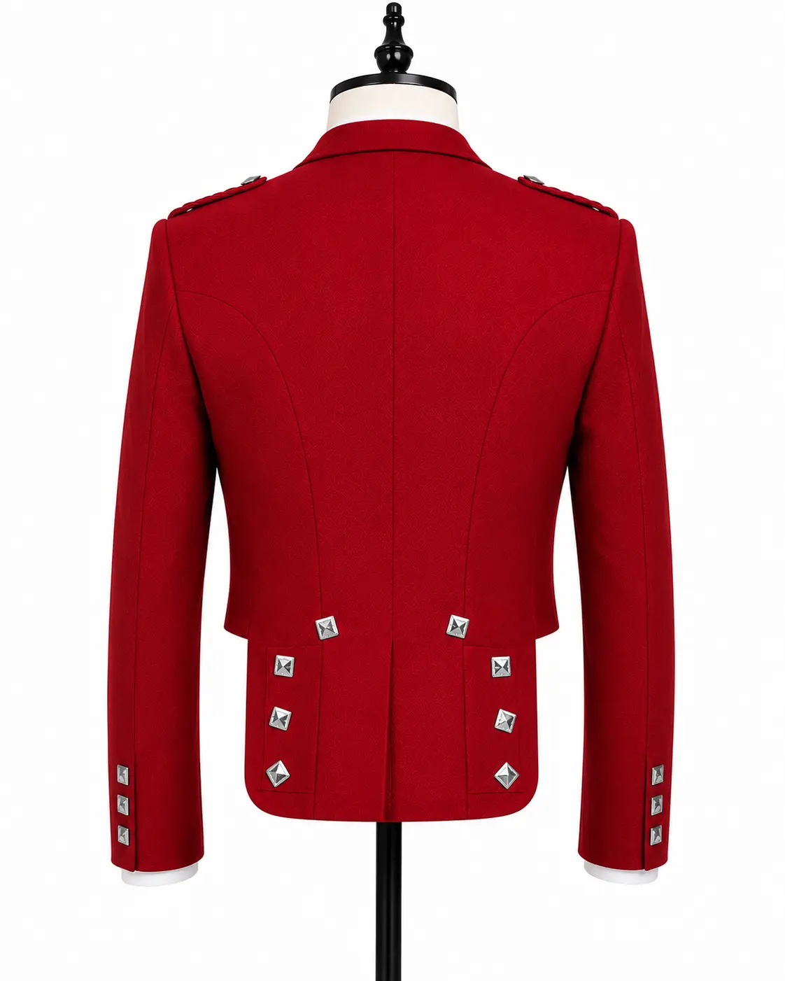 Scottish Prince Charlie Red Kilt Jacket - Image 2