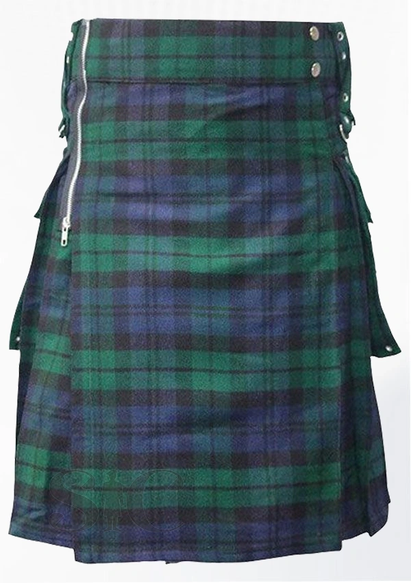 Top Quality Black Watch Tartan Kilt